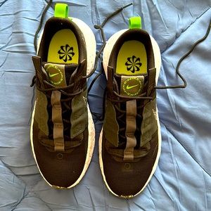 Nike crater impact shoes.